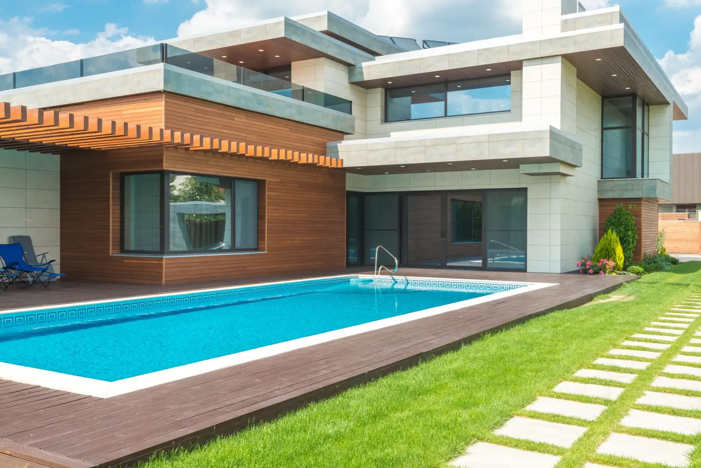 Swimming pool built in Hilldale, NSW